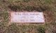 Grave marker: Nora Hull Maddox